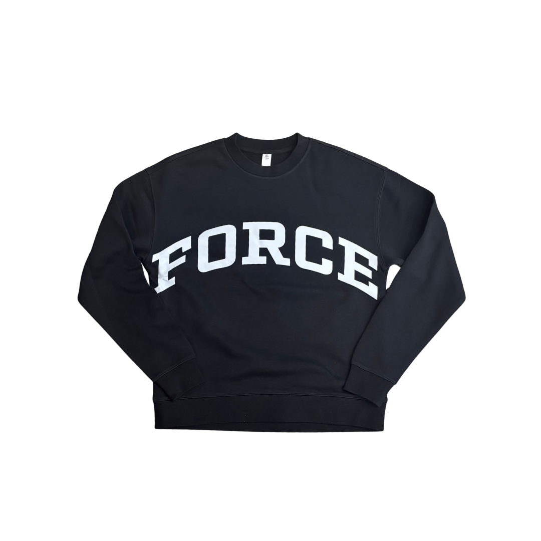Force Relax Crew Oversized Lettering