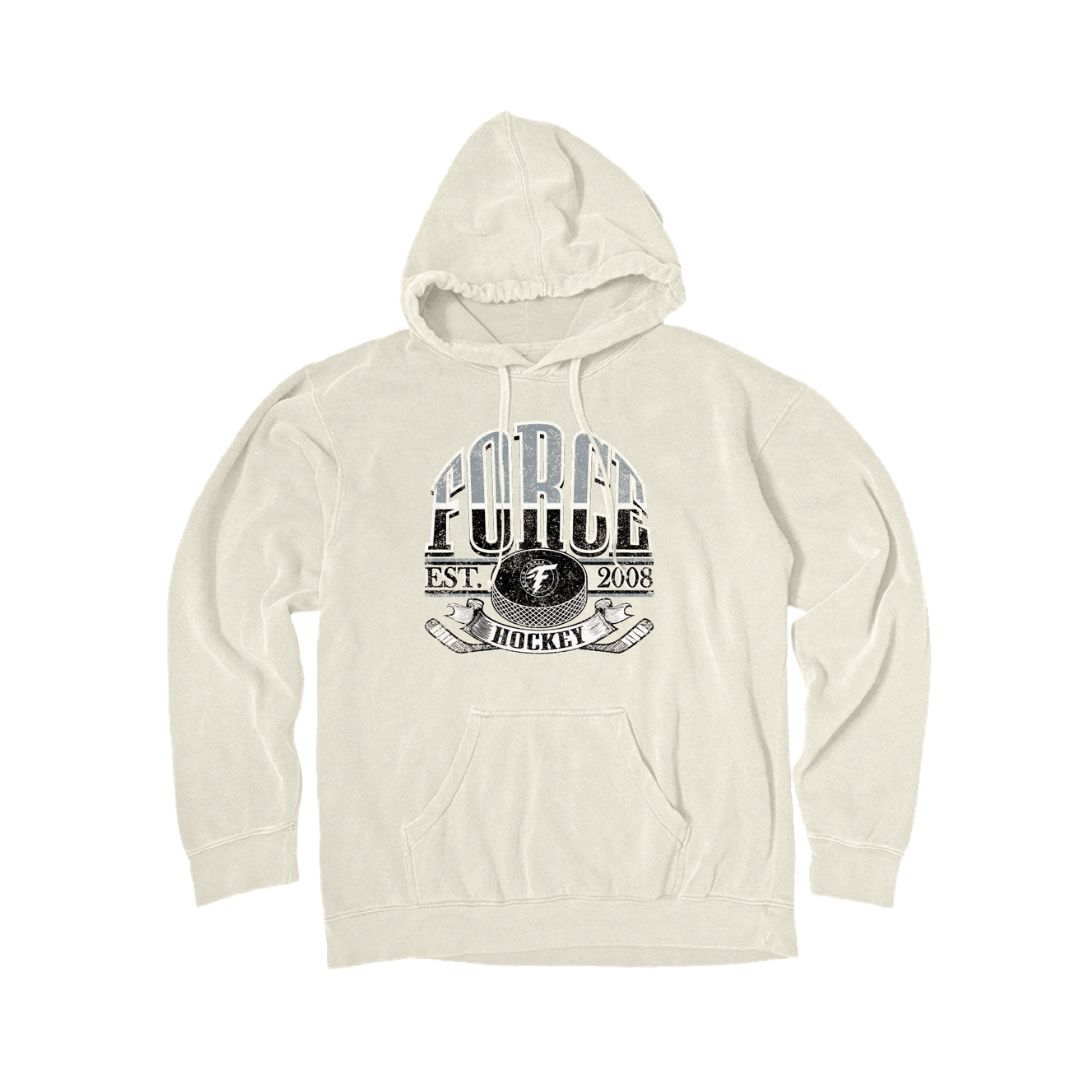 Blue 84 Ringspun Fleece Hood