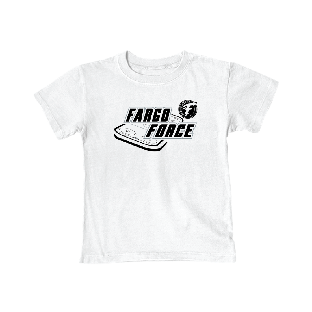Blue 84 Toddler White Rink Tee