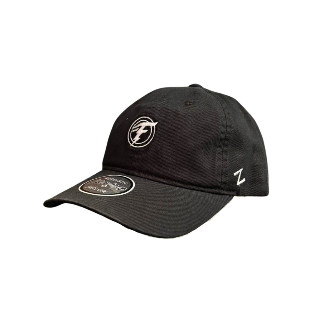 Zephyr Black Garment Wash Chino Hat