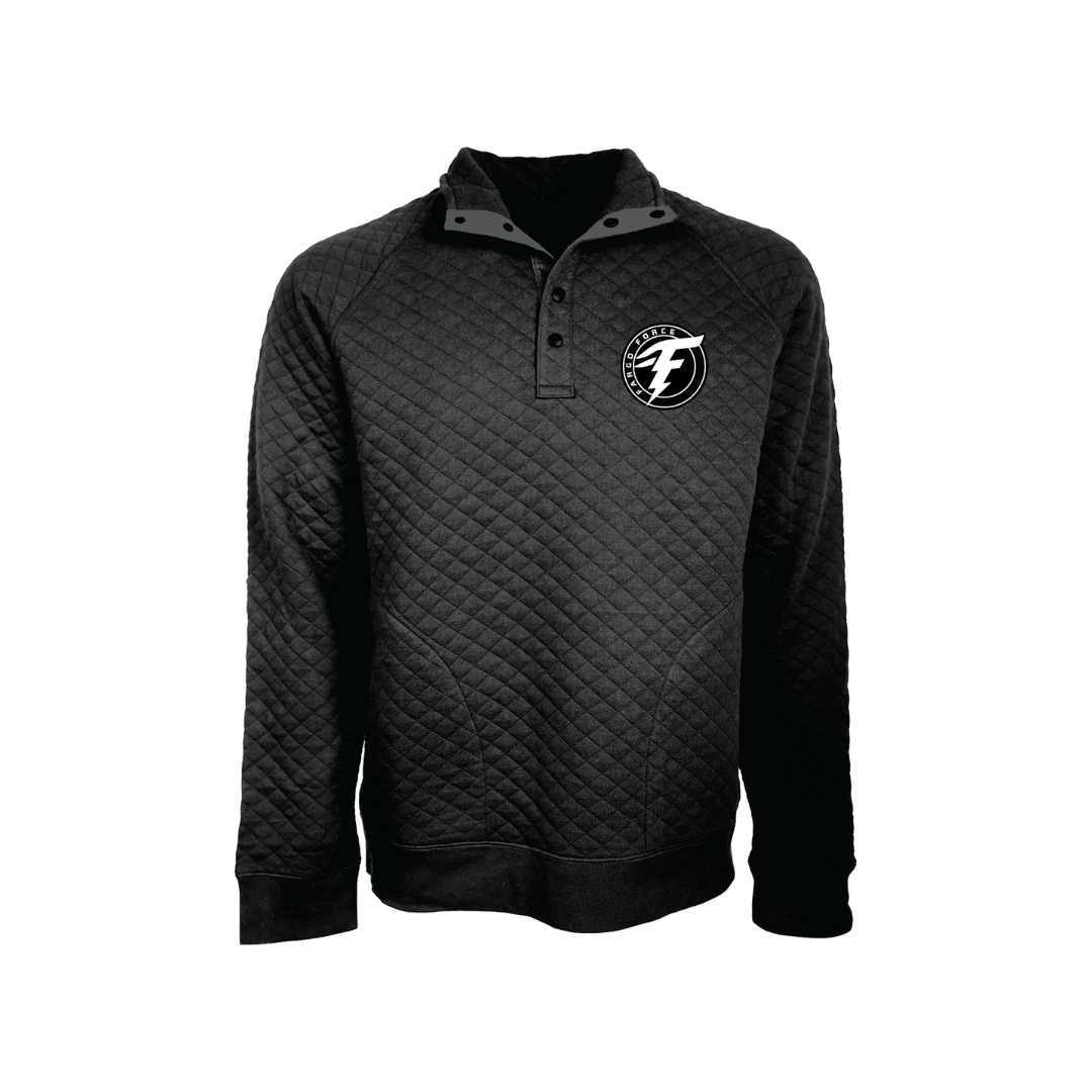 Blue 84 Quilted Fleece Snap Pullover