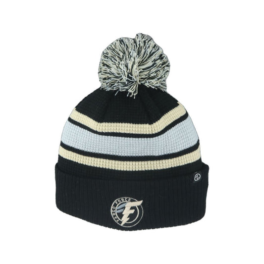 Zephyr Blair Knit Stripe Pom Beanie