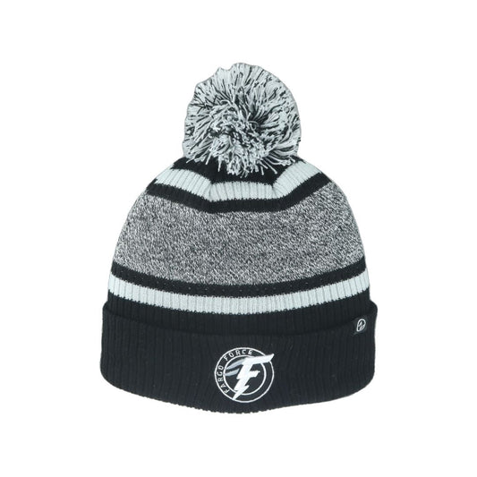 Zephyr Shift Youth Knit Ribbed Cuff & Pom Beanie