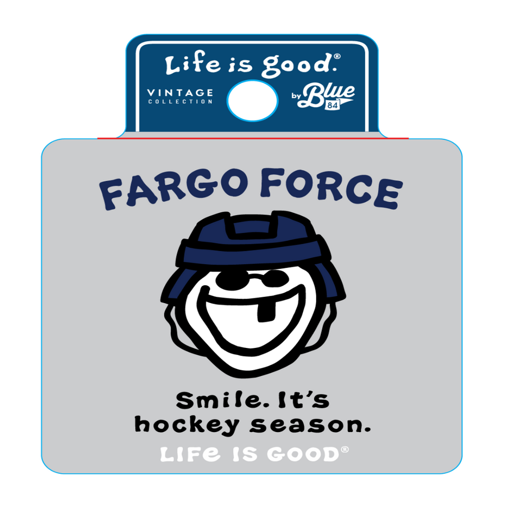 Sticker - Life is Good Smile – Fargo Force Team Store