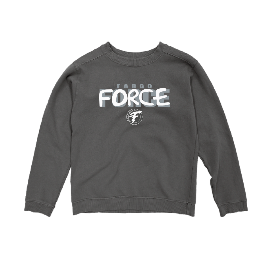 Blue 84 Youth Puff Lettering Crewneck