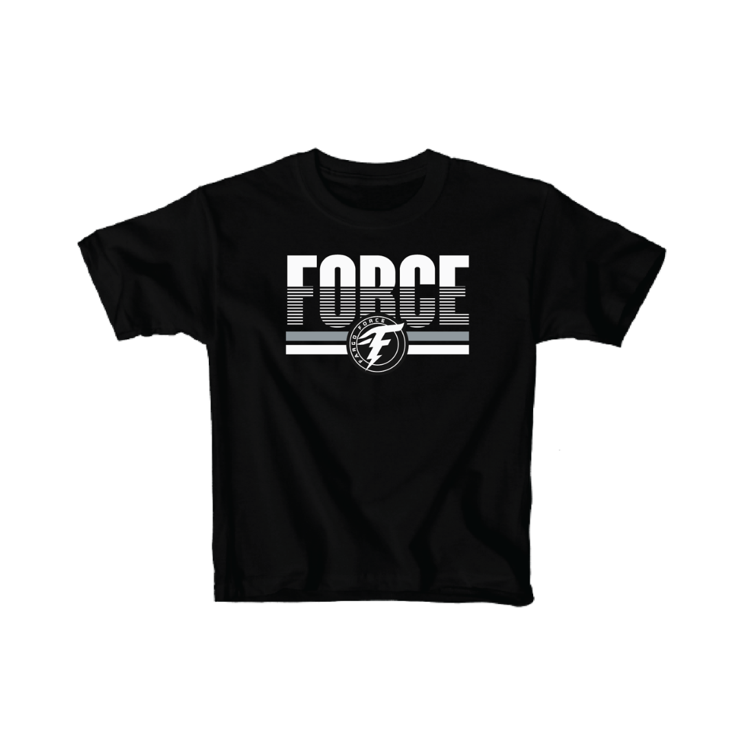 Blue 84 Youth Black Force Tee
