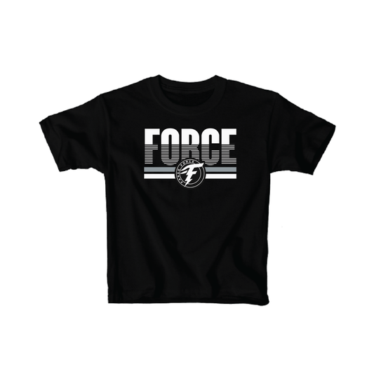 Blue 84 Youth Black Force Tee