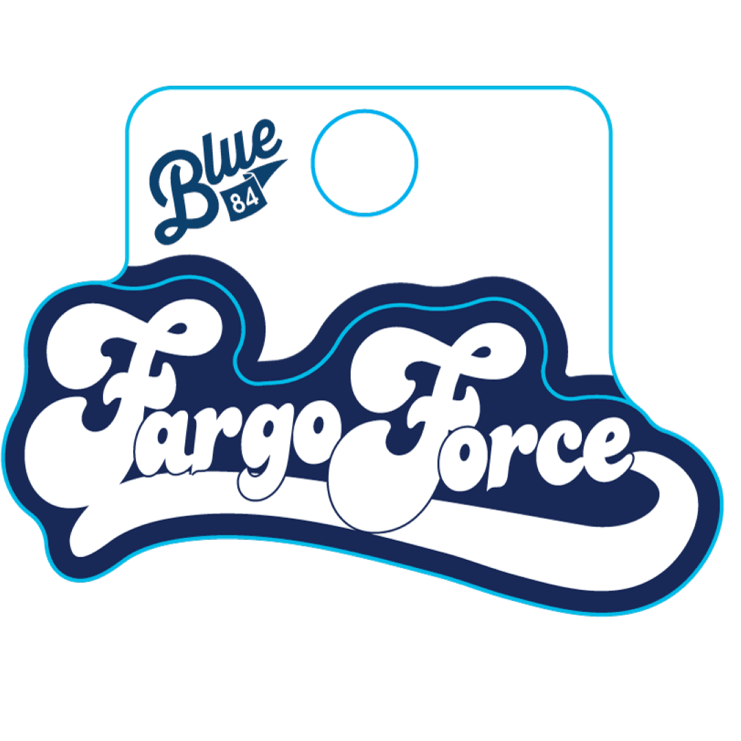 Mini Sticker - Huffed Font – Fargo Force Team Store