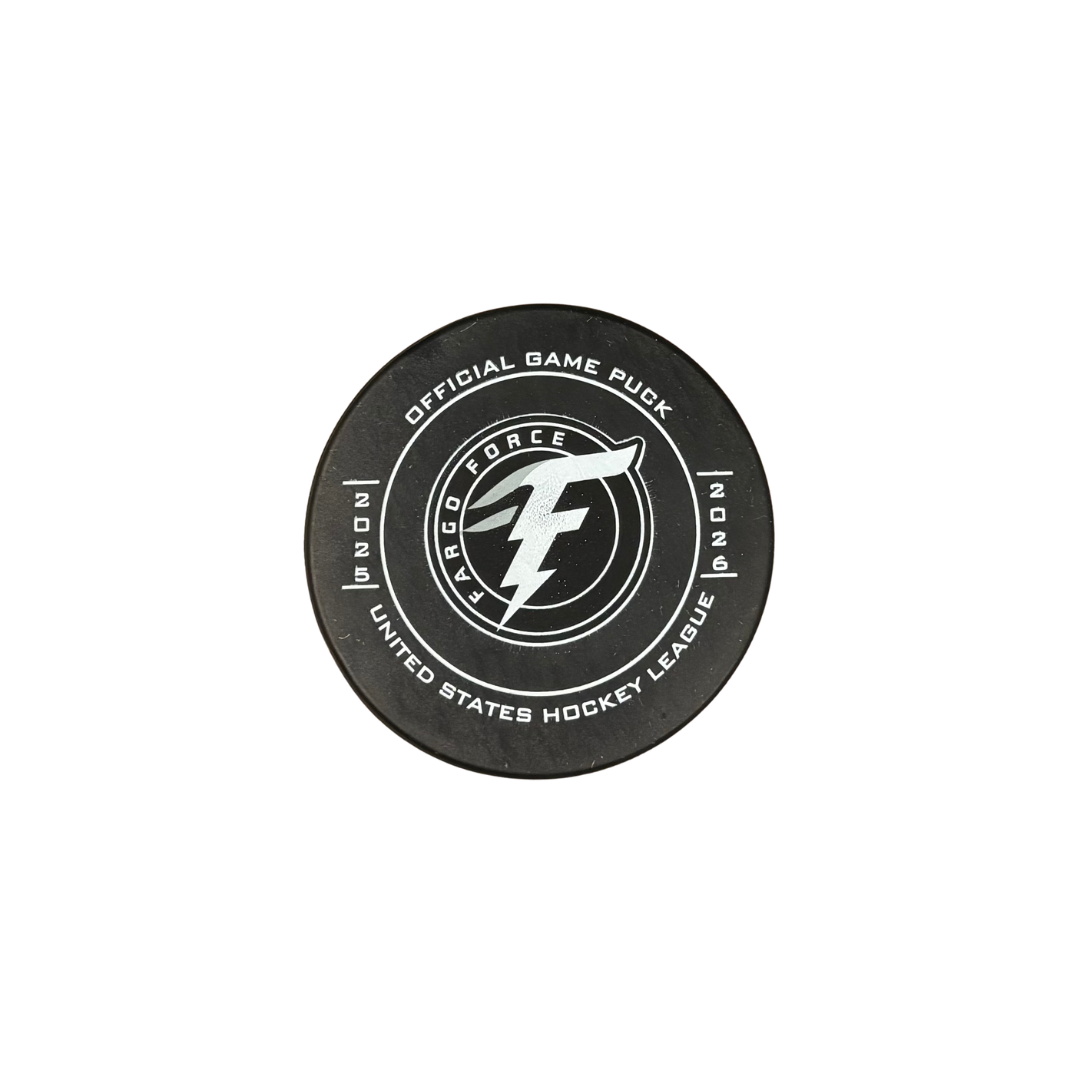 Fargo Force Official Game Puck