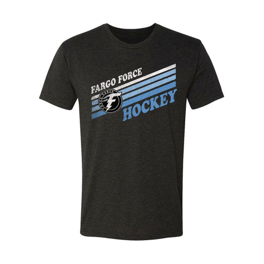 Force Hockey Vintage Black Lines T-Shirt