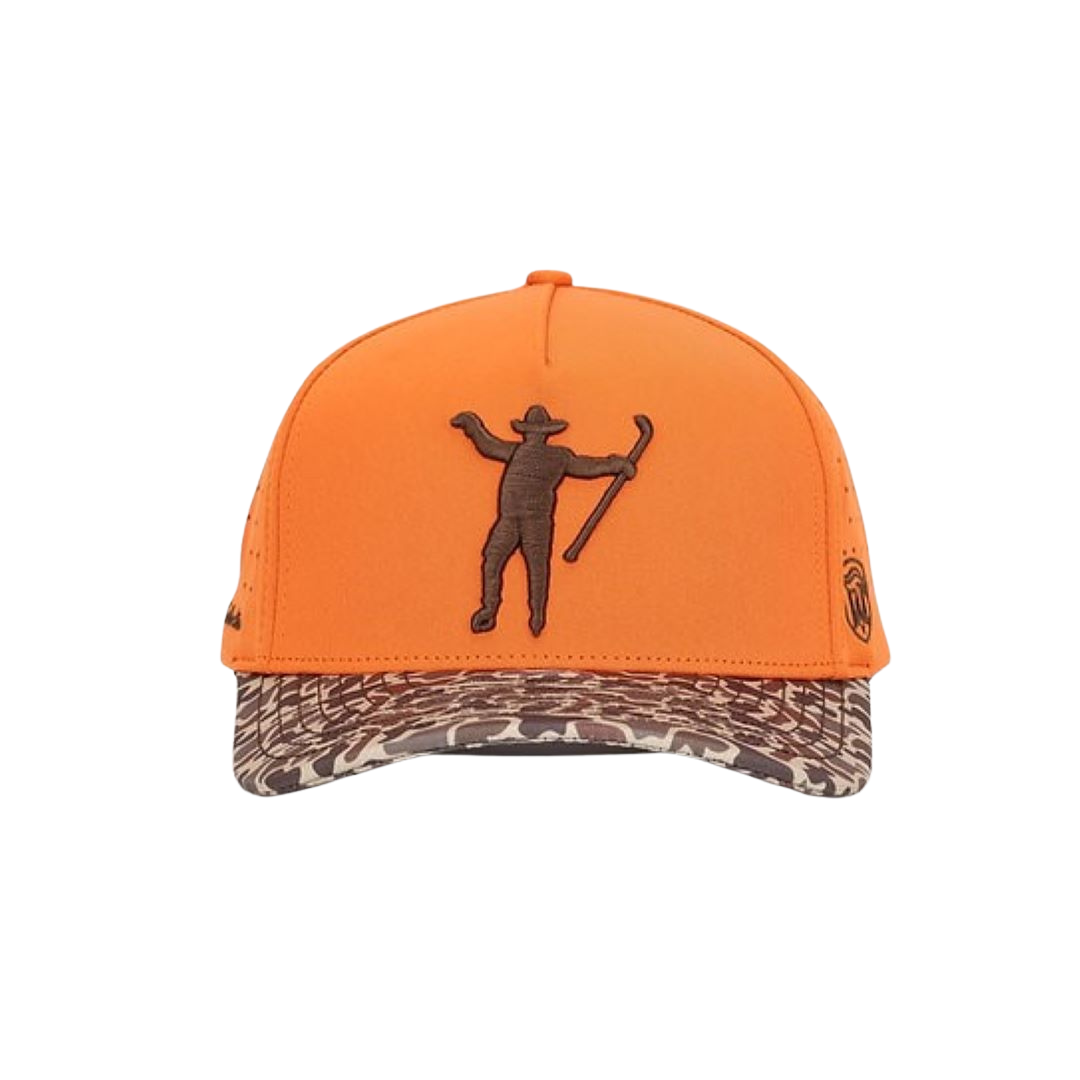 Title Wave Celly Collection Hat - Zam Plante Orange Camo